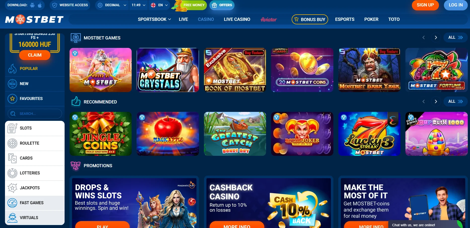 MostBet Casino