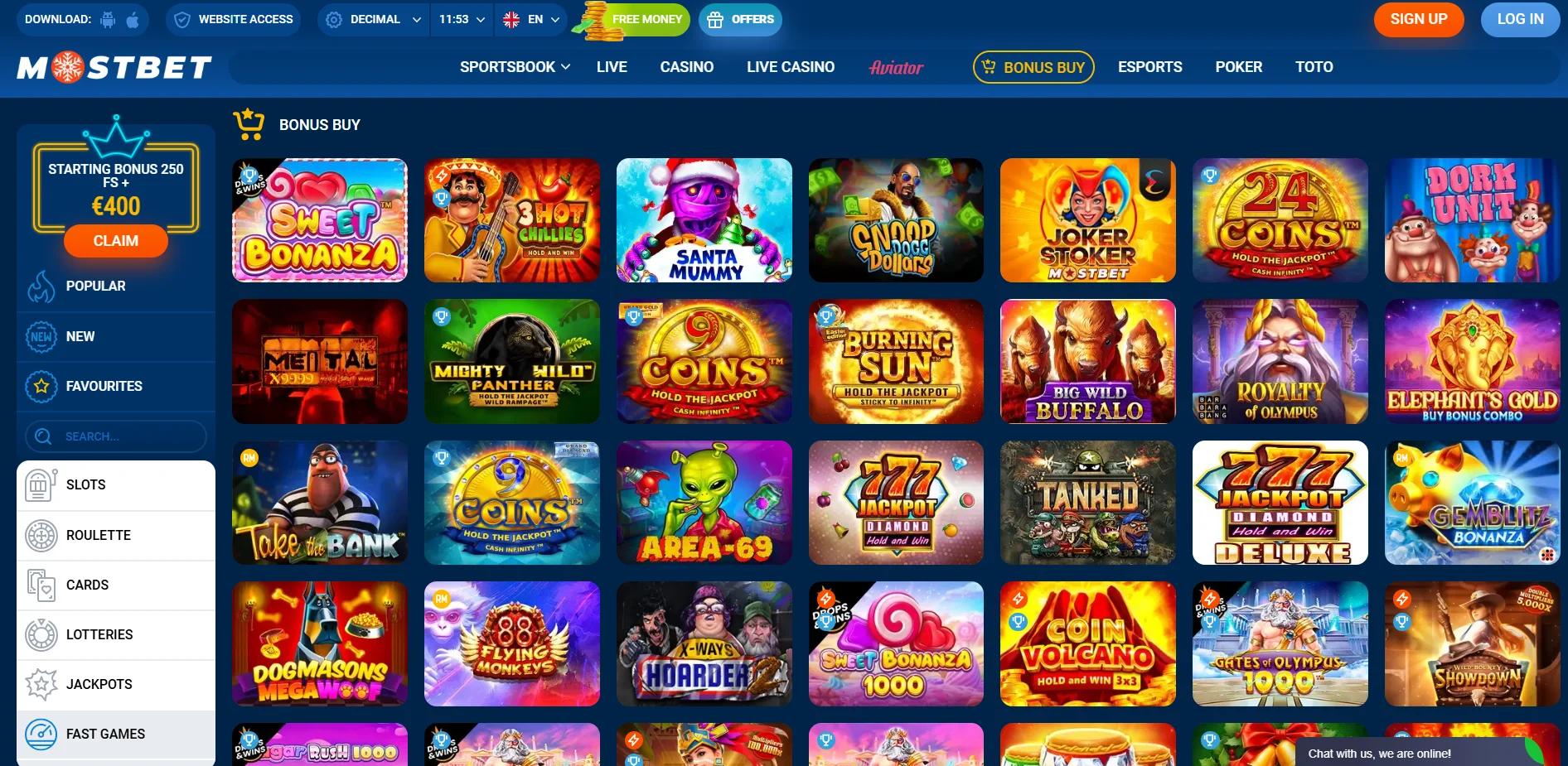 MostBet Casino